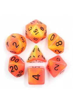 DICE 7-set: Violent Red